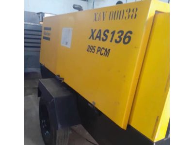 Compressor de Ar Atlas Copco Diesel XAS136 295pcm